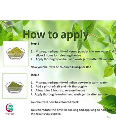 Organic Indigo Powder for Hair 500g (1.2LB / 17.6 oz) - Ideal for Black and Dark Hair - Indigofera Tinctoria - Black Henna - Natural Hair Color - Yogi's Gift - Buy Online on GoSupps.com