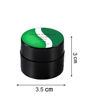 Nail Art Phosphorus Nail Polish & Metallic Glitter Powder Set 8 Neon Colors for Stunning Manicure & Body Painting - Buy Online on GoSupps.com