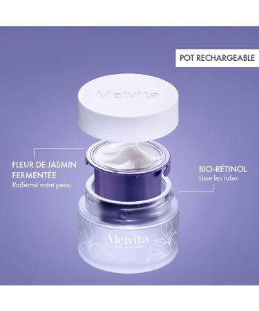 Melvita - Nectar Sublime Plumping and Anti-Aging Cream - Intensive and Nourishing Lifting Care - Velours Supr me Cosmebio - All skin types - 99% natural - 50 ml jar - Buy Online on GoSupps.com