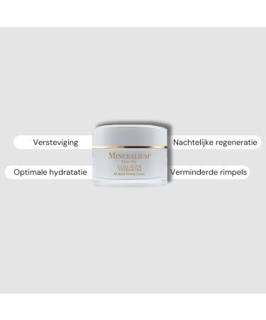 Peer Pharm LTD Firming Night Cream with Hydrolyzed Collagen and Ceramides AntiAging Softens and Hydrates Shea Butter Squalane Dead Sea Minerals 50ml - Buy Online on GoSupps.com