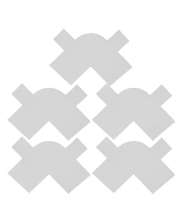 Sonew 5pcs Hairline Enhancement Card - Professional Hairline Applicator Tool for Barbers & Personal Use (White) - Perfect Line Up Solution - Buy Online on GoSupps.com