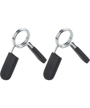 Huairdum Barbell Clamp - Non-Slip Rubber Grip Easy Operation & Practical Spring Clamp for Home Gym Equipment | International Shipping Available - Buy Online on GoSupps.com