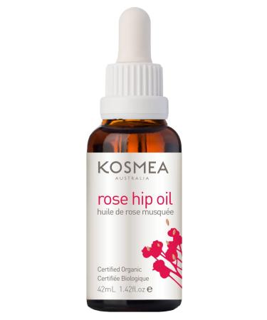 Kosmea Sustainably Harvested Rosehip Oil - Anti-Aging Benefits for Face & Body - 1.42 fl oz - Buy Online on GoSupps.com