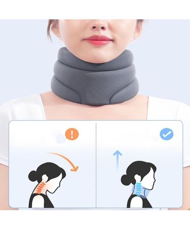 Cervicorrect Neck Brace Cervicorrect Neck Brace by Healthy Lab Co Neck Support Brace for Women and Men Neck Brace for Sleeping Soft Foam Cervical Neck Brace to Stop Snoring (Black) - Buy Online on GoSupps.com