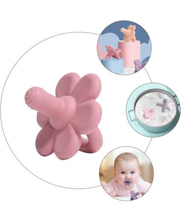 Toddmomy Kielzeute for Babies - 2PC Silicone Ring Pacifier & Chew Toy | Infant Teething Relief & Suction Aid - Buy Online on GoSupps.com