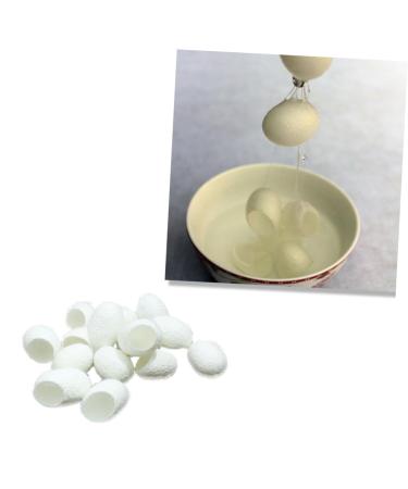 FRCOLOR 90pcs Natural Silk Ball | Silkworm Skin Care Scrub for Clean & Bright Skin - International Shipping Available - Buy Online on GoSupps.com