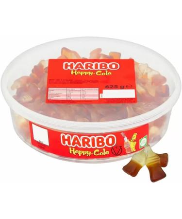 Happy Cola Bottles 3p Tub 625g - Buy Online on GoSupps.com