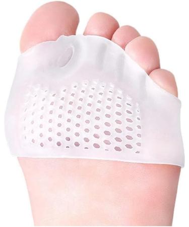 Pain Relief Gel Forefoot Cushions - Soft Breathable Metatarsal Pads | Reusable Elastic Foot Support for All Day Comfort - Buy Online on GoSupps.com