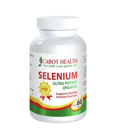 Cabot Health Selenium Ultra Potent 60 Capsules