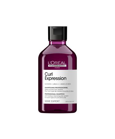 L'Or al Professionnel Sulfate-Free Jelly Shampoo Curly Frizzy & Kinky Hair Anti-Residue Eliminates Impurities & Intensely Hydrates Curl Expression Serie Expert