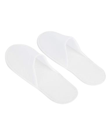 Raguso 50 pairs of portable slippers slipproof disposable house shoes with closed toe for Home Spa Hotel Party Guest 30.00*8:00 p.m.