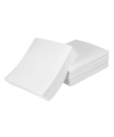 900 Pcs Dry Dust- Wipes Electronics Computer Screen Wipes Glasses Wipes Lens Cleaner Lens Wipes for Polyester Wipes Gel Fog Note Glasses Cleaner Lint Wipes Wood Pulp White