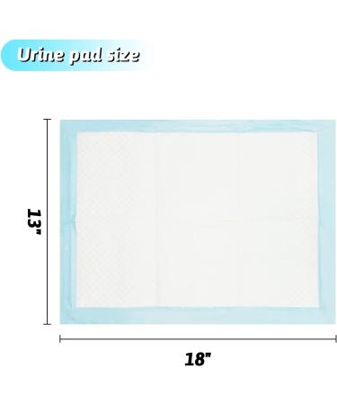 kathson Puppy Pee Pads 13 x 18 100PCS - Super Absorbent Disposable Potty Training Pads for Small Pets - Buy Online on GoSupps.com