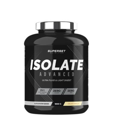 Superset Nutrition | Zero Isolate Advanced (4 lbs) | Whey Isolate | Pure Whey Isolate: zero sugar zero fat!