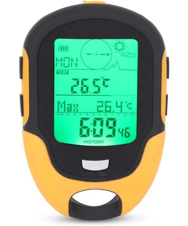 Pwshymi Multifunctional Altimeter: Car Altimeter Barometer Thermometer Hygrometer & Compass for Outdoor Adventures - International Shipping Available - Buy Online on GoSupps.com