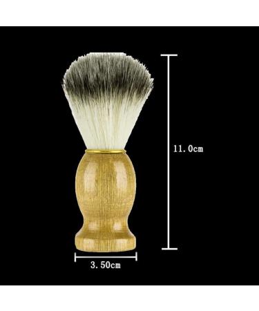Routinfly Men's Badger Hair Shaving Brush - Premium Wooden Handle Razor Tool for Smooth Shaves - Buy Online on GoSupps.com