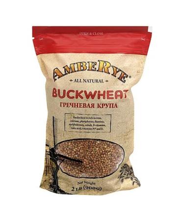 AmbeRye 100% European Buckwheat *** Gluten Free *** Rich in Fiber *** 9x900g Value Pack Units 2