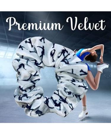 Sportybella Skate Scrunchie - Premium Velvet Hair Accessory for Figure Skating Girls - Buy Online on GoSupps.com