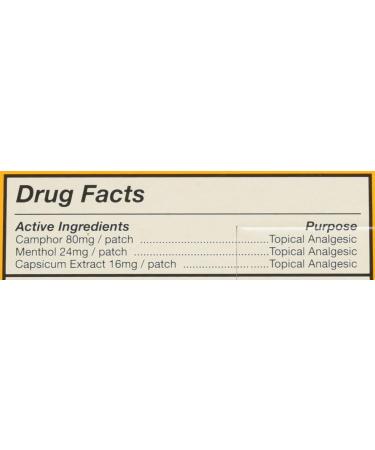 Tiger Balm Ointment Patch 5-Pack for Pain Relief - Buy Online on GoSupps.com