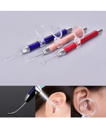 Ear Wax Removal Tool with Light Spoon and Magnifier - Blue - Buy Online on GoSupps.com