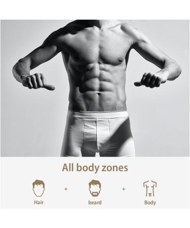 NEZZOE Body Hair Trimmer - Electric Groin Razor with Ceramic Blades - Waterproof USB Rechargeable Clippers - Buy Online on GoSupps.com