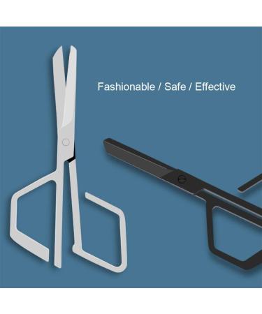 Professional Stainless Steel Nose Hair Scissors - Facial Hair Grooming for Men & Women | eCommerce International Shipping - Buy Online on GoSupps.com