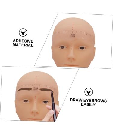 Didiseaon 1 Roll Disposable Ruler Stickers Reusable Eyebrow Ruler Brow Measurer Woman Tool Scale - Buy Online on GoSupps.com