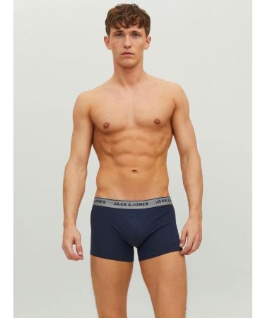 JACK & JONES Men's Boxer Shorts 2 Pack - Navy Blazer M - Comfortable & Stylish International Shipping - Buy Online on GoSupps.com