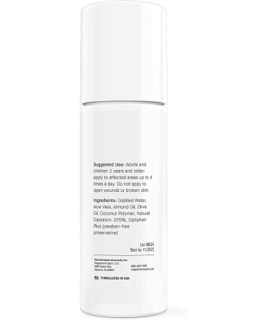 Supplement Spot No Pain Capsaicin Lotion 3 oz - Arthritis & Joint Pain Relief - Buy Online on GoSupps.com