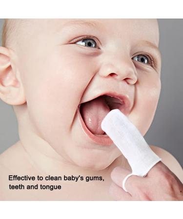 Baby Finger Brush & Mouth Wipes - Soft Gauze Tooth Cleaning for Infants | International Shipping - Buy Online on GoSupps.com