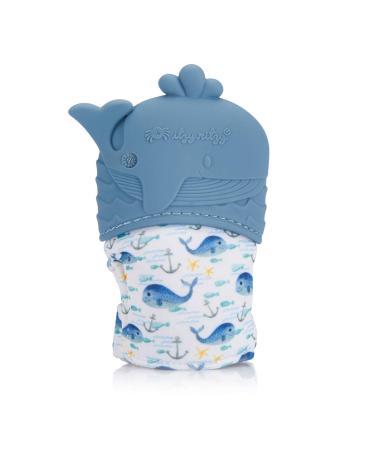 Itzy Ritzy Whale Silicone Teether - Food Grade, 3+ Months | Itzy Mitt - Buy Online on GoSupps.com