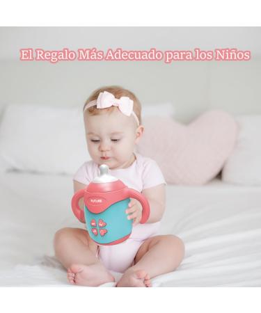 Musical Baby Bottle & Bite Ring Toy - Soothing Teething Gift for Toddlers 3-18 Months - Buy Online on GoSupps.com