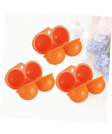 Hemoton 3pcs Eggs Egg Case Camping Egg Holder Blank Spinners Portable Egg Case Egg Box Container Outdoor - Buy Online on GoSupps.com