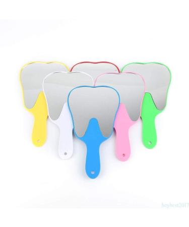 EustomA 10 Pcs Molar Tooth Handheld Mirrors for Office - Unique Tooth Shaped Hand Mirror Set - Buy Online on GoSupps.com