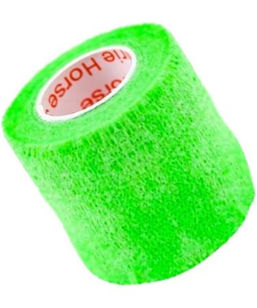 2 Self Adhesive Medical Bandage Wrap Sport Tape (Bright Green) - 6 Rolls | Self Adherent Cohesive for First Aid, Wrist, Ankle, Knee Sprains and Swelling - Buy Online on GoSupps.com