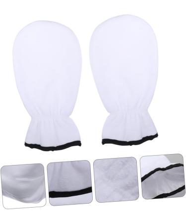 minkissy 4 Pairs Maintenance Care Gloves Paraffin Wax Warmer Insulated Mitts Paraffin Bath Mitt Wax Bags Cracked Hand Gloves Hand Kit White Polyester Beam Port Miss Cotton Gloves - Buy Online on GoSupps.com