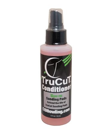 TruCut Conditioner | 4 oz | Spray for Bowling Ball Sanding Pads | Made for Use with TruCut Sanding Pads | Bowling Ball Resurfacing | Bowling Ball Restoration | Bowling Supplies