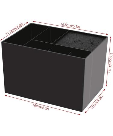Hair Scissors Barber Storage Box Holder Hair Brush Organizer Black Hairdressing Groomer Tool Box Hairdressing Groomer Tool Box - Buy Online on GoSupps.com