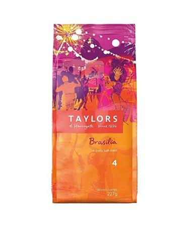 Taylor's Taylor's Cafe Brasilia 8oz Brazilian Roast Pack of 6