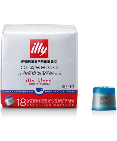 Illy Caff Iperespresso Long Cube 18 Capsule - Buy Online on GoSupps.com