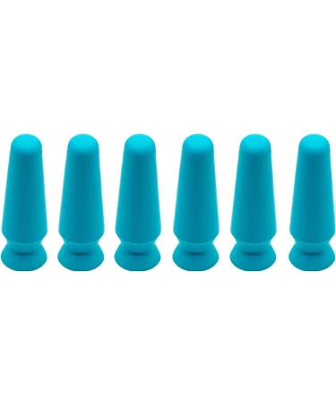 DMV Scleral Cup Lens Inserter Pack of 6 Ventless Contacts Inserter Tool for Scleral Lenses Hard Contact Lenses and Prosthetic Eyes Applies Contacts Safely Comfortably & Hygienically Light Blue 6pk - Buy Online on GoSupps.com