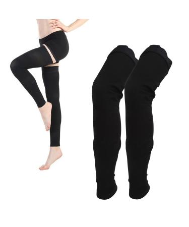 Knihohe compression stockings 23 to 32 mmHg graded stress reduction varicose vein stockings breathable socks for circulation