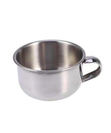 Angoily 1st razor shell Razor cup lipstick bag mini razor shell shaving shell shaveadoras para hombres stainless steel shaver wash the dishes shaving man soap shell