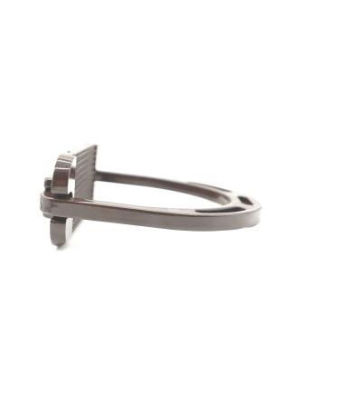AK Aluminum Stirrups - 4.75 Inches Brown Coated Colors for Equestrian Excellence - International Shipping - Buy Online on GoSupps.com