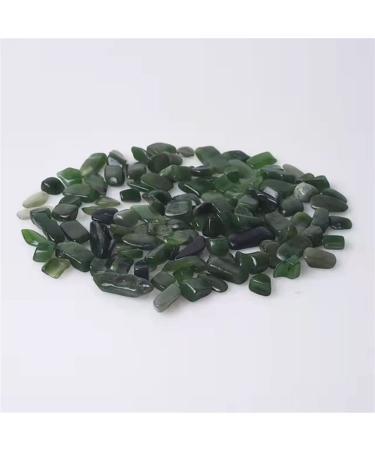 Natural Crystals and Stones 9mm-15mm Natural Green Jasper Quartz Crystal Gravel Stone for 100g for Decoration Gift