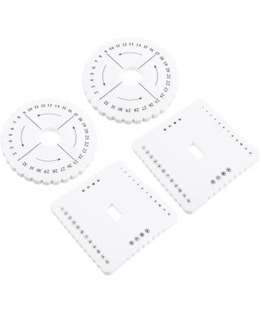 Ciieeo 8pcs Foam Beading Square DIY Kit for Handmade Mobile Accessories - Beaded Wire Plate Tools for Braided Bracelet Crafting - 10.5x10.5CM - Buy Online on GoSupps.com