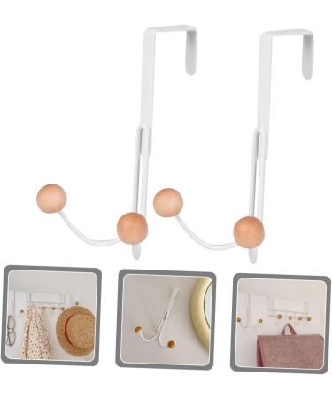 Alipis 2pcs Hooks Coat Hangers Clothes Rack Over Door Coat Rack Towel Rack Multifunction Household Products - Buy Online on GoSupps.com