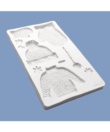 Fondant Making Mould Silicone Material Mold Making Candy Soap Fondant Chocolate and Clay Gifts for Baking Lover Silicone Fondant Molds Small for Cake Decorating - Buy Online on GoSupps.com
