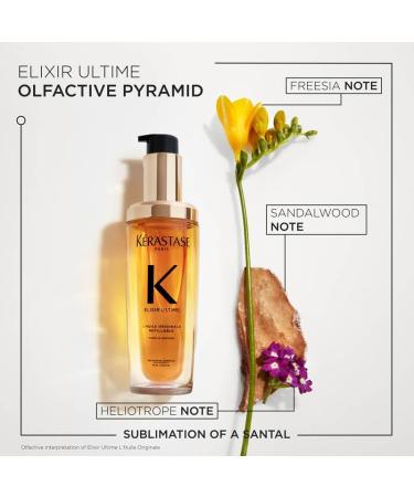 Kerastase DUO Elixir Ultime L'Huile Originale Hair Oil & Elixir Ultime L'Huile Originale Hair Oil Refill 75ml - Buy Online on GoSupps.com