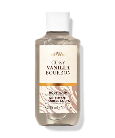 Bath & Body Works Signature Collection Shower Gel For Women10 fl oz (Cozy Vanilla Bourbon)